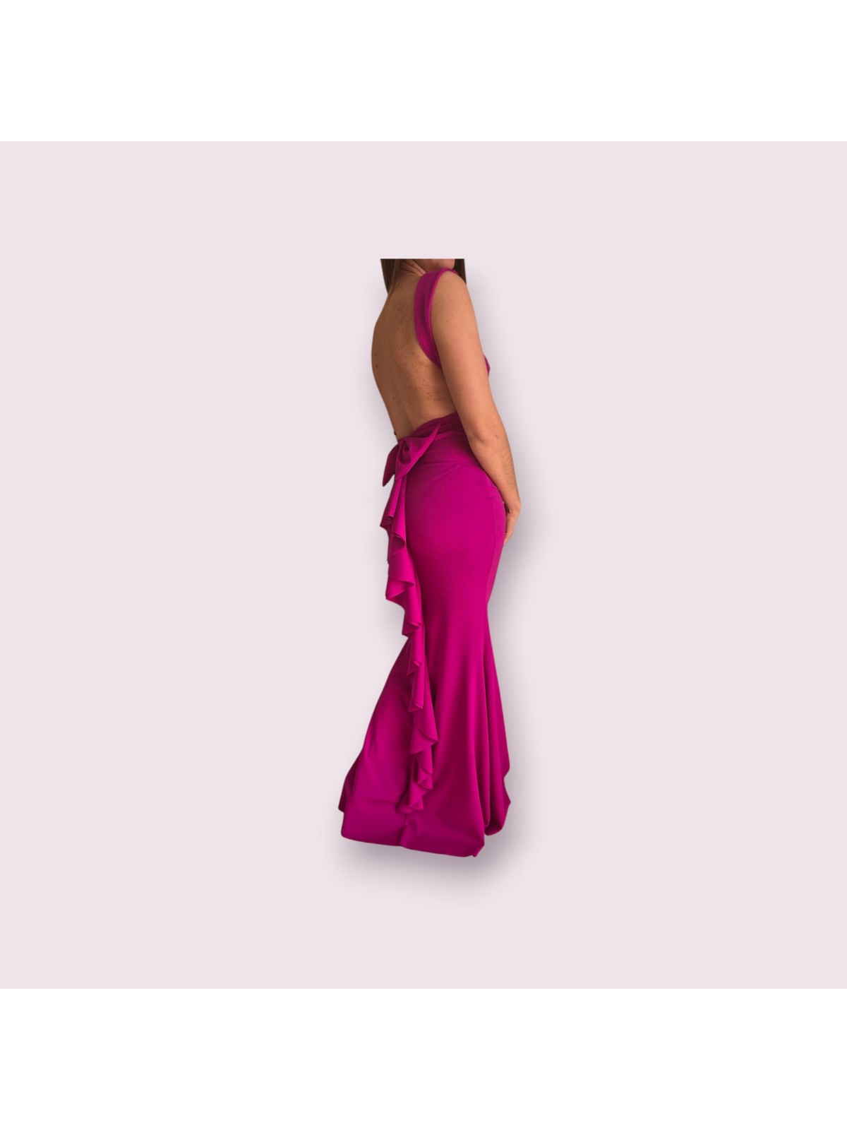 Vestido fucsia