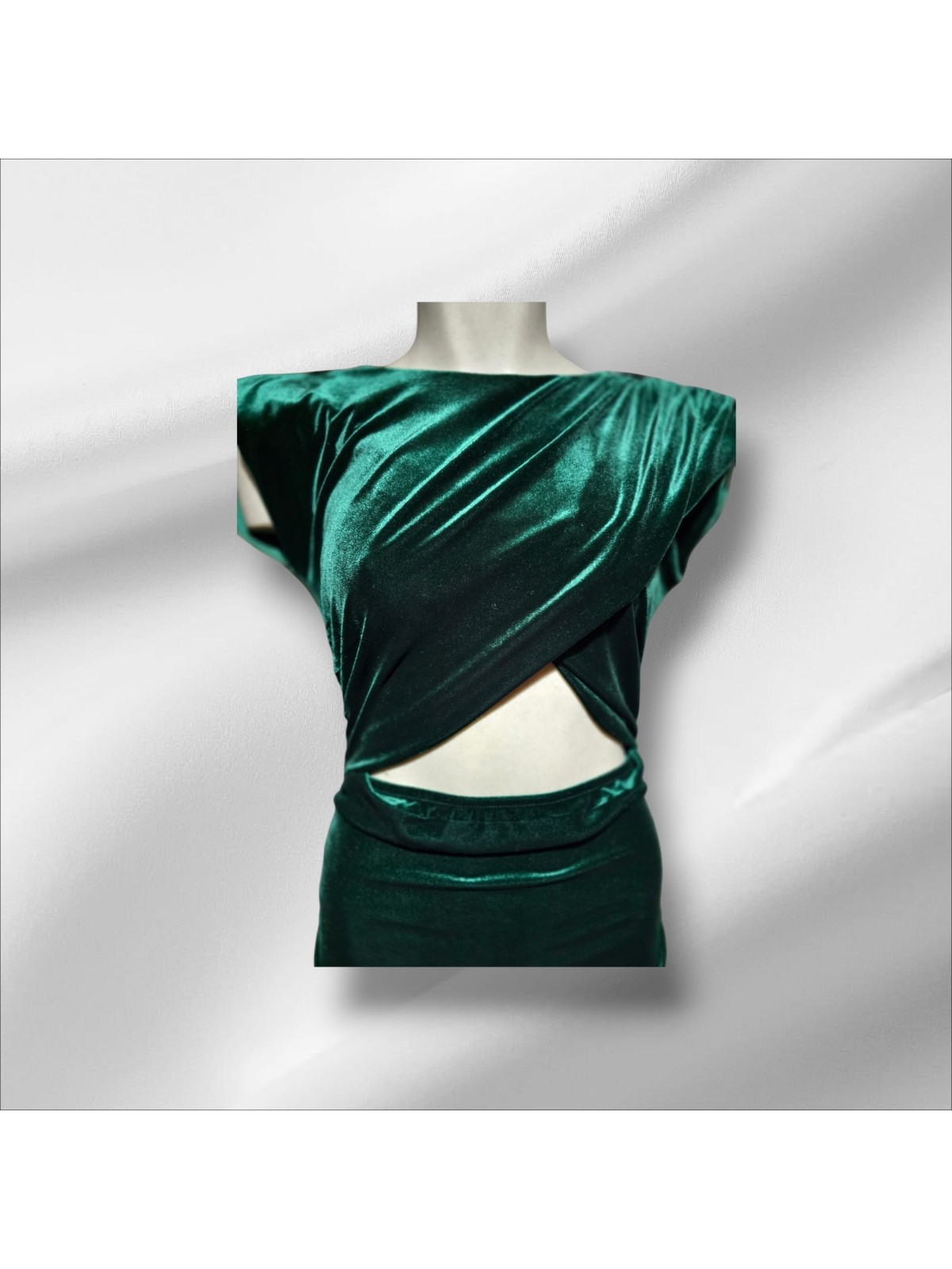 Vestido verde de navidad