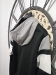 Sudadera blanco y negro