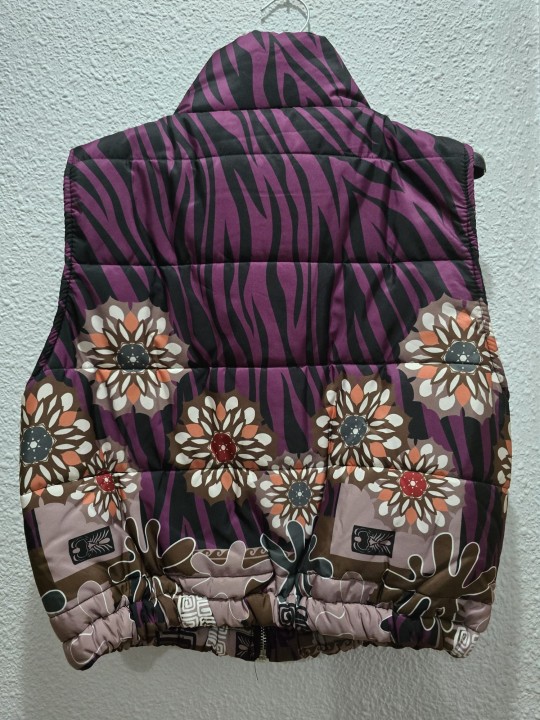 Chaleco fucsia de mujer