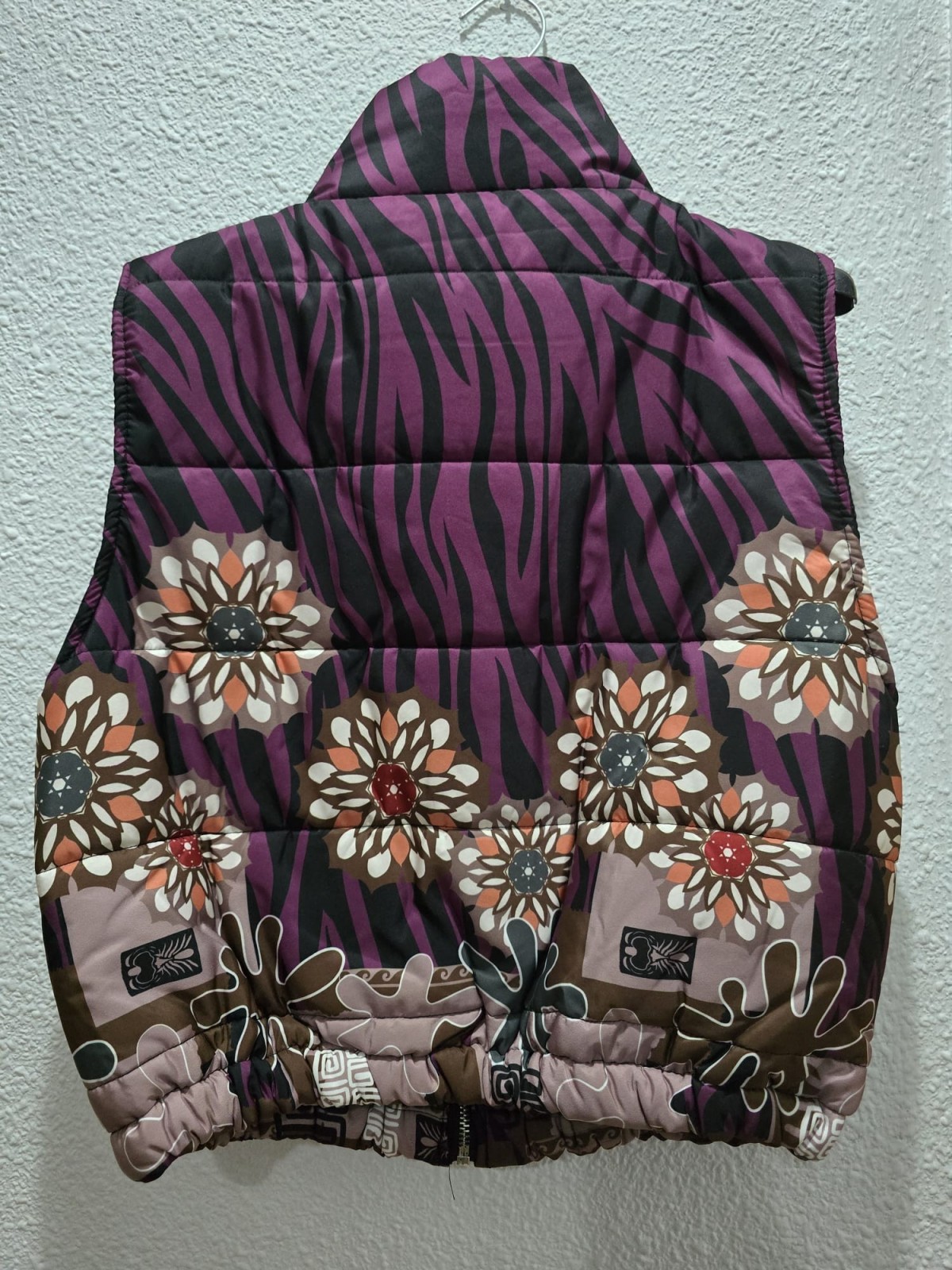 Chaleco fucsia de mujer