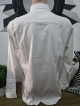 Camisa blanca de hombre